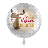 Heliumballon-Geschenk "Frohe Wein-Nachten"
