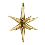 Folienballon Stern 3D 50cm Gold