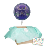 Heliumballon-Geschenk "Eid Mubarak" Lila