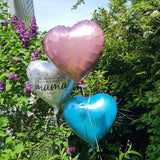 Herzballon Rosa