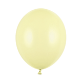 Luftballon Ø 30cm Pastell Hellgelb 50 Stk.