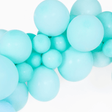 Mini Ballons Ø 12cm Pastell Mint 100 Stk.