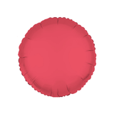 Rund-Folienballon Neon Pink