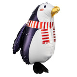 Tierballon Airwalker Pinguin mit Schal