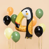 Zahlen Ballon 4 XL Tukan