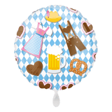 Rund-Folienballon Oktoberfest Mix - DECORAMI