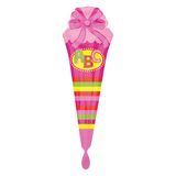 Heliumballon-Geschenk XXL Schultüte Rosa