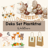 Deko Set Waldtiere - Plastikfrei