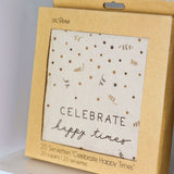 Servietten "Celebrate Happy Times" 20+ 1 Stk.