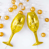 Ballon-Set Champagne Shower
