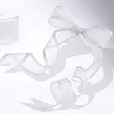 Chiffonband Weiß 25m