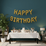 Dein Ballon-Wunschtext Gold - DECORAMI 