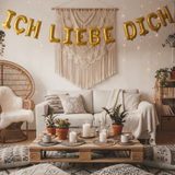 Dein Ballon-Wunschtext Gold - DECORAMI 