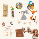 Deko Set Waldtiere - L