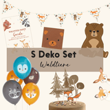 Deko Set Waldtiere - S