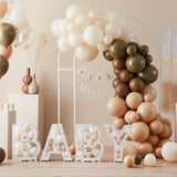 DIY Babyname Girlande