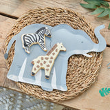 Pappteller Elefant 8 Stk.