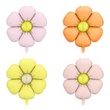 Mini Folienballon Blümchen 4 Stk.