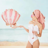 Folienballon "bride to be" Muschel