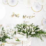 Girlande Just Married Roségold