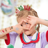Haarreif "HO HO HO!"