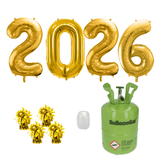 Helium-Set Silvester XL "2026"