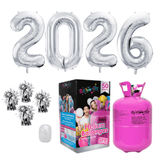 Helium-Set Silvester XXL "2026"