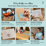 Heliumballon-Geschenk Girl Sterne & Herzen