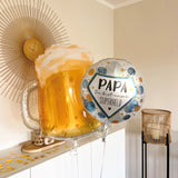 Heliumballon-Geschenk Prost, Papa, unser Superheld