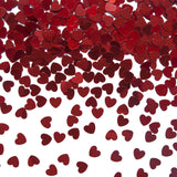 Herzkonfetti Rot 5mm - DECORAMI 