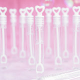 Hochzeit Seifenblasen "Heart Bubbles" 48 Stk.