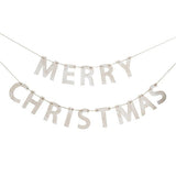 Holz-Girlande "Merry Christmas"