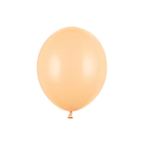 Mini Ballons Ø 12cm Pastell Apricot 100 Stk.