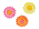 Papierdeko Blumen 3 Stk.