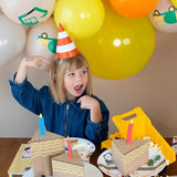 Partyhüte Baustelle 8 Stk.