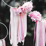 Satinband Rosa 25m