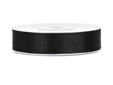Satinband Schwarz Breit 25m