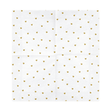 Servietten Herzchen Gold