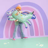 Tierballon XXL Einhorn Dots and Stars