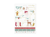 Weihnachts-Sticker zur Geschenkverzierung