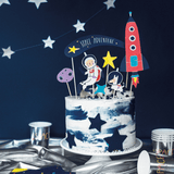 Weltraum Caketopper "Space Adventure"