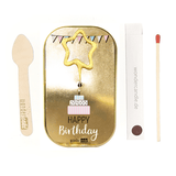 Wondercake "Happy Birthday" mit Stern-Wunderkerze