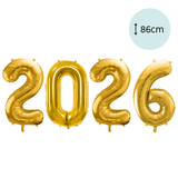 XXL Ballonschriftzug "2026"