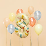Zahlen Ballon 8 XL Schlange