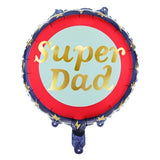 Rund-Folienballon Super Dad - DECORAMI