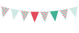 Girlande Wimpel Christmas - DECORAMI
