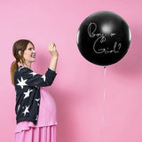 XXL Ballon Gender Reveal mit Helium "Boy or Girl?" - It's a Boy! - DECORAMI