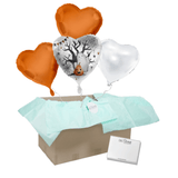 Heliumballon-Geschenk "Ghost & Pumpkin" Herzen - DECORAMI