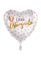Herzballon "Liebe Ostergrüße" - DECORAMI