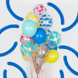 Luftballon Ø 30cm Fische Mix 5 Stk. - DECORAMI